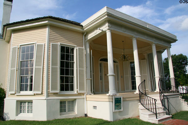 Porch of Violet Bank Museum. Colonial Heights, VA.