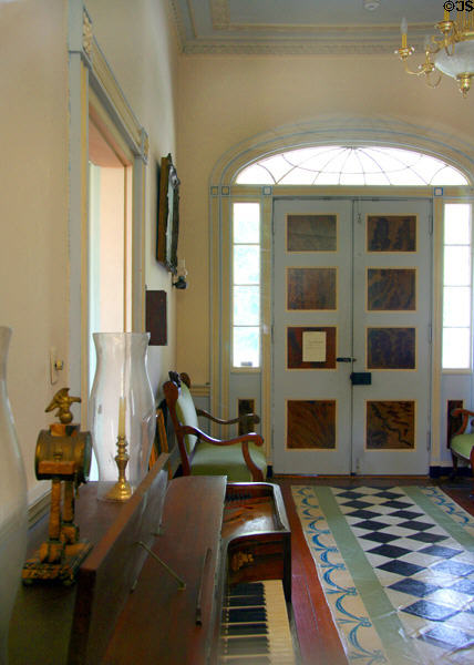Hallway of Violet Bank Museum. Colonial Heights, VA.