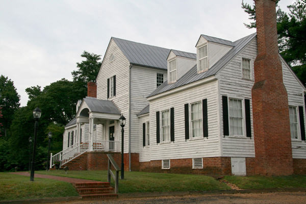 Castlewood (Chesterfield Historical Society) Building (c1817-9) (Iron Bridge Road). Chesterfield, VA.