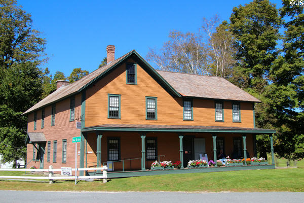 Wilder House at President Calvin Coolidge State Historic Park. Plymouth Notch, VT.