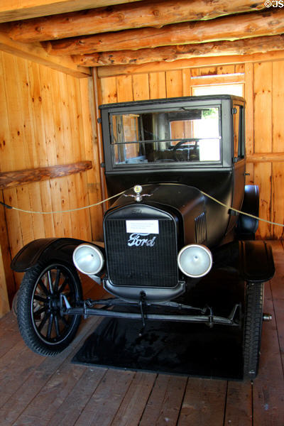 Ford Model T Tudor sedan (1923) at President Calvin Coolidge State Historic Park. Plymouth Notch, VT.