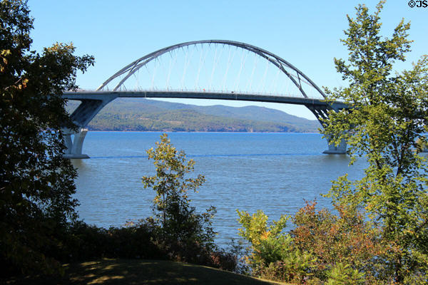 Lake Champlain Bridge (2011) between Chimney Point, Vermont & Crown Point, New York. Addison, VT.