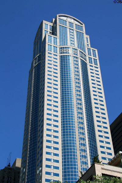 Washington Mutual Tower (1988) (55 floors) (1201 3rd Ave.). Seattle, WA. Architect: Kohn Pedersen Fox Assoc..