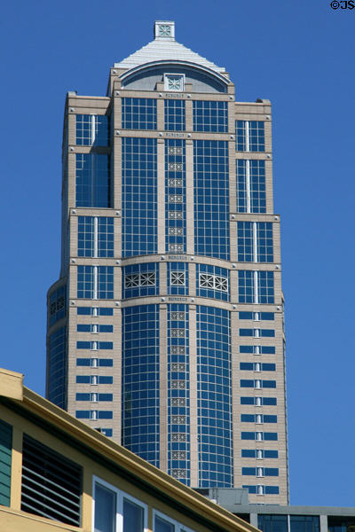 Upper floors of Washington Mutual Tower. Seattle, WA.