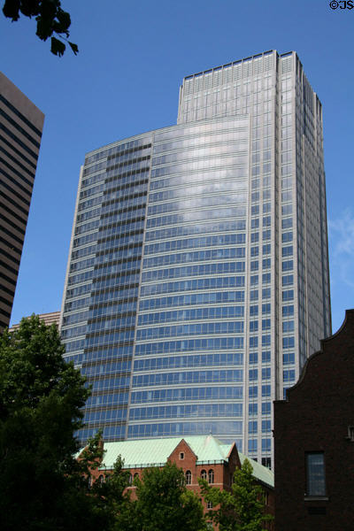 Fourth & Madison Building (2002) (40 floors) (925 4th Ave.). Seattle, WA. Architect: Kendall/Heaton Assoc. Inc. + Zimmer Gunsul Frasca Partnership.