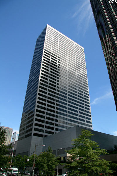 Bank of America Fifth Ave. Plaza (1981) (42 floors) (800 5th Ave.). Seattle, WA. Architect: 3D/International.