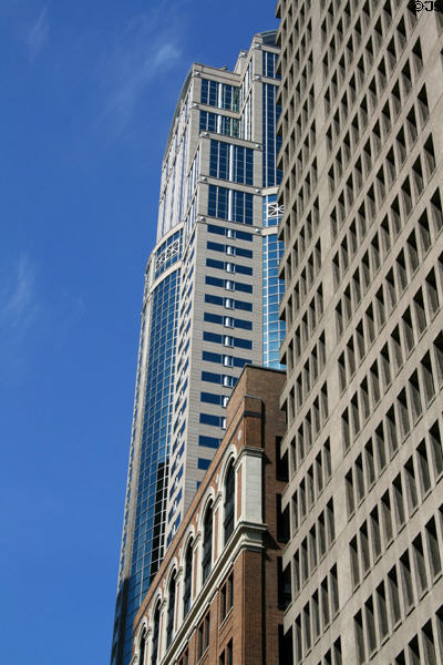 Washington Mutual Tower, 1200 Third Ave. (1921), & Financial Center. Seattle, WA.