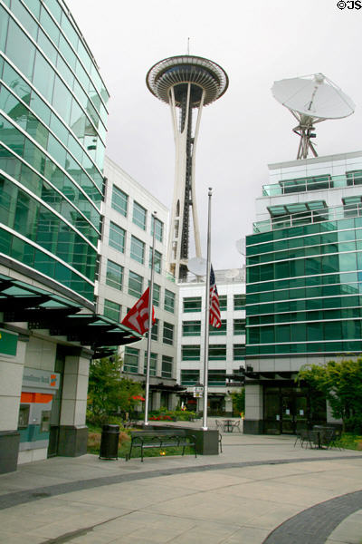 Fisher Plaza (2003) (6 floors) (100 Fourth Ave. North). Seattle, WA. Architect: Lance Mueller & Assoc..