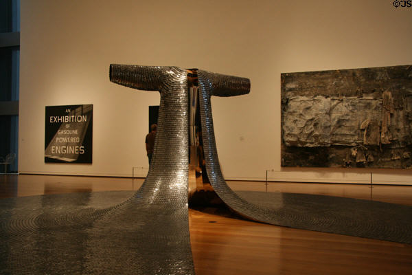 Modern art galleries at Seattle Art Museum. Seattle, WA.