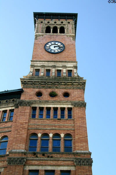 Old City Hall (1893) (625 South Commerce St.). Tacoma, WA. Style: Italian Renaissance. Architect: E.A. Hatherton.