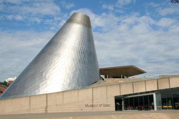 Great Cone of Museum of Glass by Arthur Erickson. Tacoma, WA.