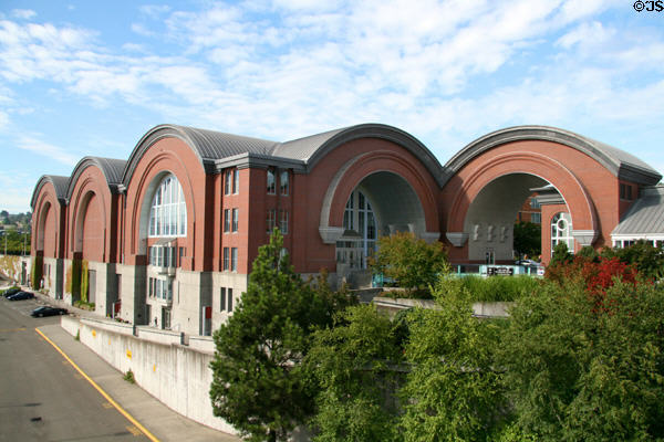Washington State History Museum (1996) (1911 Pacific Ave.). Tacoma, WA. Architect: Charles Moore & Arthur Andersson.
