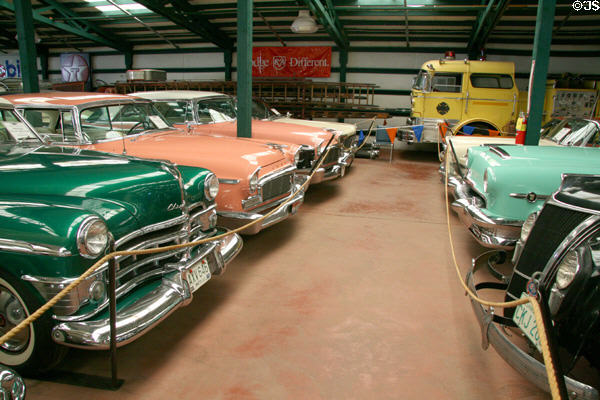 Car collection at LeMay Museum. Tacoma, WA.