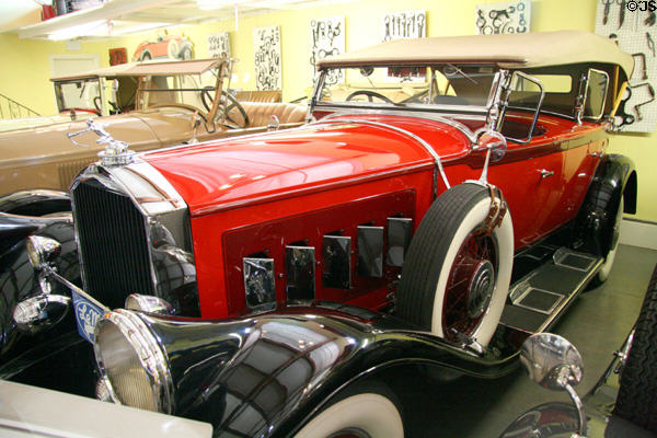 Pierce-Arrow Model 125 (1929) at LeMay Museum. Tacoma, WA.