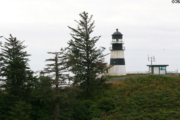 Cape Disappointment Lighthouse (1856). Ilwaco, WA. On National Register.