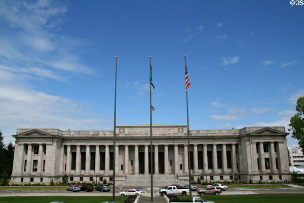 Temple of Justice (1912) home of State Supreme Court & Law Library on Washington State Capitol Campus. Olympia, WA.