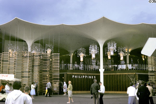 Philippines exhibit building at Century 21 Exposition. Seattle, WA.