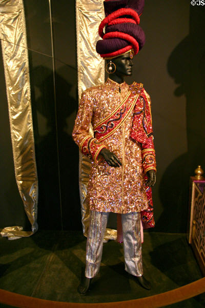 Costume for King Tusk (1987-8) for Ringling Brothers, Barnum & Bailey Circus pageant at Circus World Museum. Baraboo, WI.