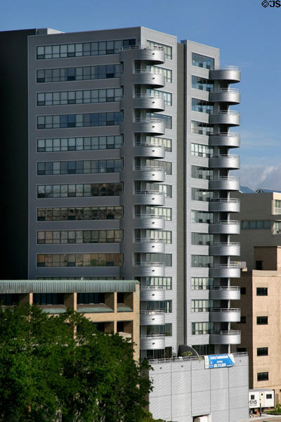 Marina Condominiums (2005) (14 floors) (137 East Wilson St.). Madison, WI. Architect: Kenton Peters & Assoc..
