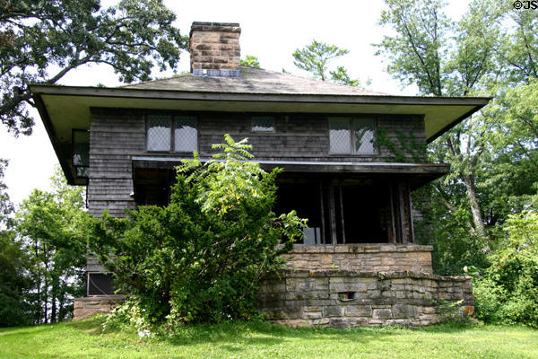 Andrew T. Porter House for Wright's brother-in-law at Taliesin compound. WI. Architect: Frank Lloyd Wright or student.