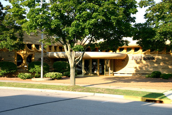 M&I Bank by associate of F.L. Wright. Spring Green, WI.