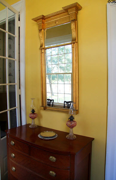Chest of drawers & mirror at Craik-Patton House. Charleston, WV.