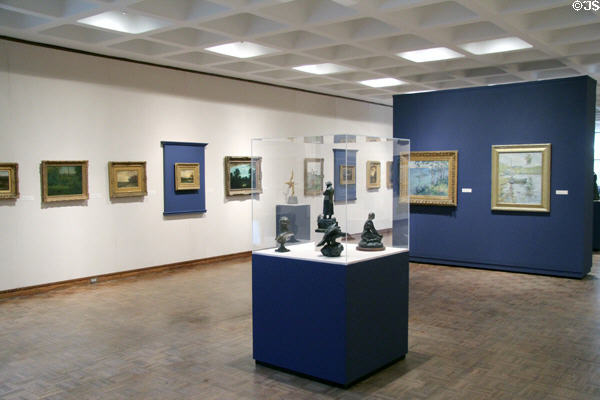 Fine Arts Gallery at Huntington Museum of Art. Huntington, WV.
