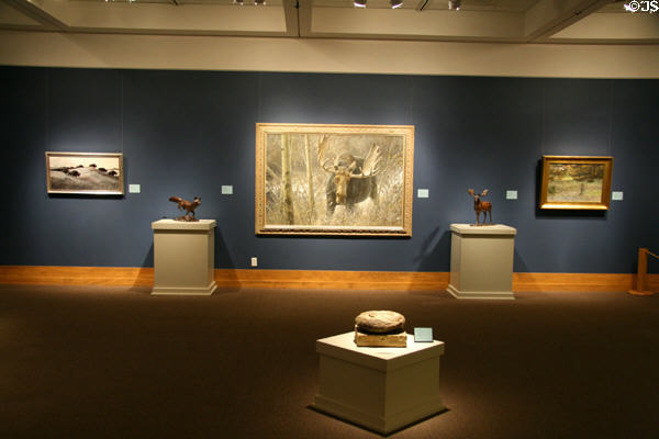 Gallery view of National Wildlife Museum of Art. Jackson, WY.