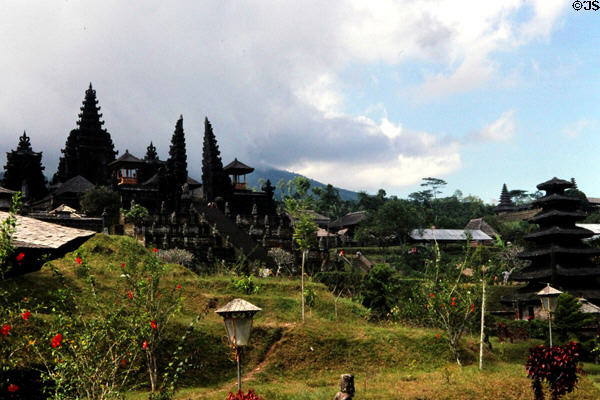 Temple Pura Besakih, a temple for the whole island. Bali, Indonesia.