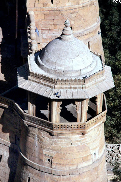 Watch tower of Jaiselmer fort. India.