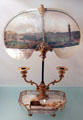 Lightshade with scene of Vienna by Christoph Mahlknecht at Historical Museum of City of Vienna. Vienna, Austria.