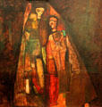 Revelation painting by Egon Schiele at Leopold Museum. Vienna, Austria.