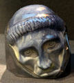 Ceramic monk's head by Michael Powolny & made by Wiener Werkstätte at Leopold Museum. Vienna, Austria.