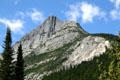 Mountain peak in Glacier National Park. BC.