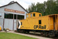 CP Rail caboose at Revelstoke Railway Museum. Revelstoke, BC