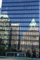 Hotel Vancouver reflected in Toronto Dominion Tower. Vancouver, BC.