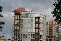 Residential condo overlooking False Creek & Granville Island Market. Vancouver, BC.
