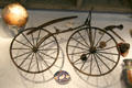 Antique bicycle at Vancouver Museum. Vancouver, BC.