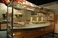 Model of Canadian Pacific Steamship Empress of Japan at Vancouver Maritime Museum. Vancouver, BC.
