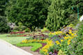 Gardens beside Stanley Park Rose Garden. Vancouver, BC.
