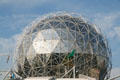 Geodesic dome of Telus World of Science built as Expo Centre for Expo 86. Vancouver, BC.