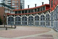 Canadian Pacific Railway Roundhouse in Yaletown. Vancouver, BC.