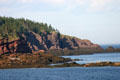 Rocky shore of Bay of Fundy. NB.