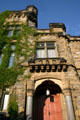 Entry facade of Caverhill Hall which hosted PM Sir John A. MacDonald & King George V. Saint John, NB.