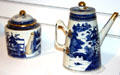 Porcelain tea pots at New Brunswick Museum. Saint John, NB.