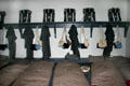Bedding of Imperial soldiers in Guard House of Fredericton Military Compound. Fredericton, NB.