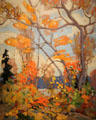 Autumn, Algonquin Park painting by Tom Thomson at McMichael Gallery. Kleinburg, ON.