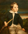 Portrait of Dominick Daly O'Meara by Théophile Hamel at National Gallery of Canada. Ottawa, ON