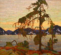 Painting by Tom Thomson at National Gallery of Canada. Ottawa, ON.