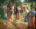 Hay Harvest at Éragny by Camille Pissarro at National Gallery of Canada. Ottawa, ON.